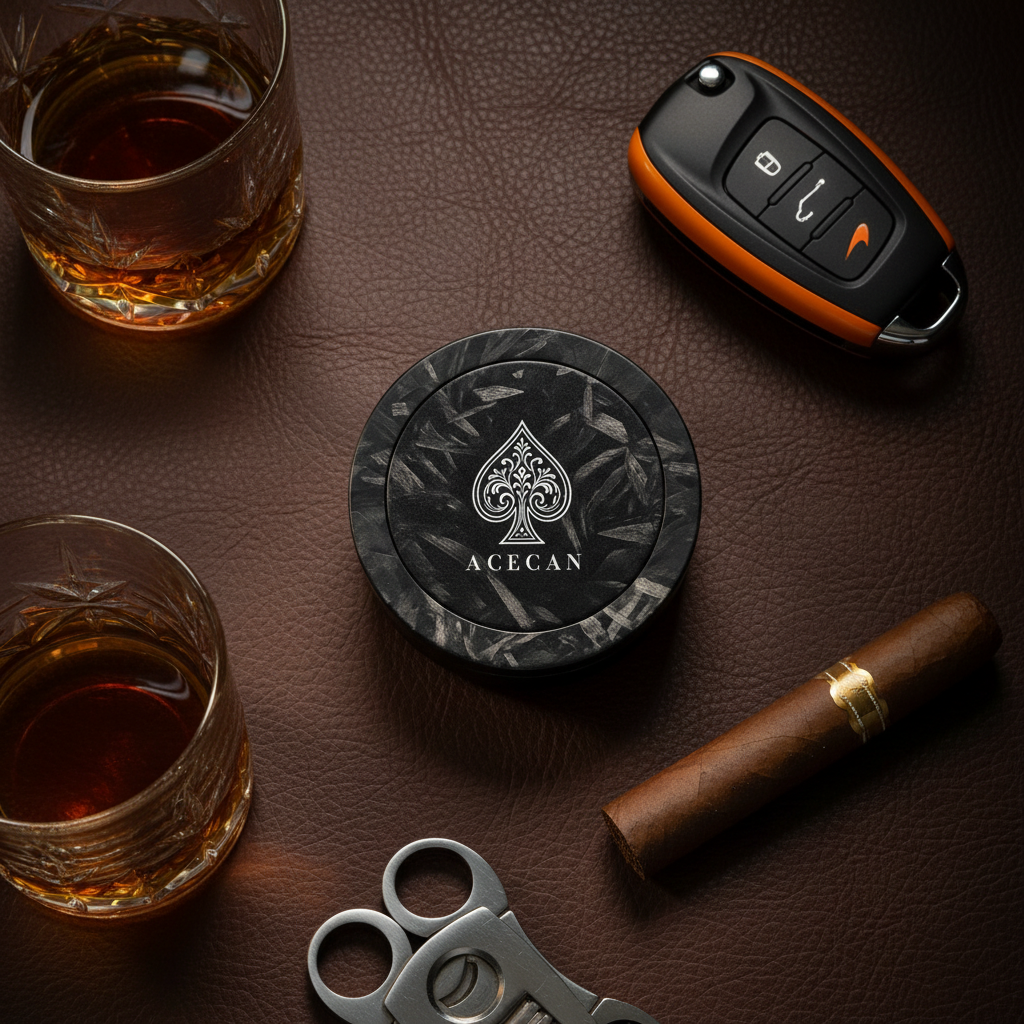 ACECAN Carbon Fiber Whiskey Lifestyle